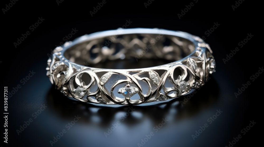 sparkle silver ring sparkle silver ring