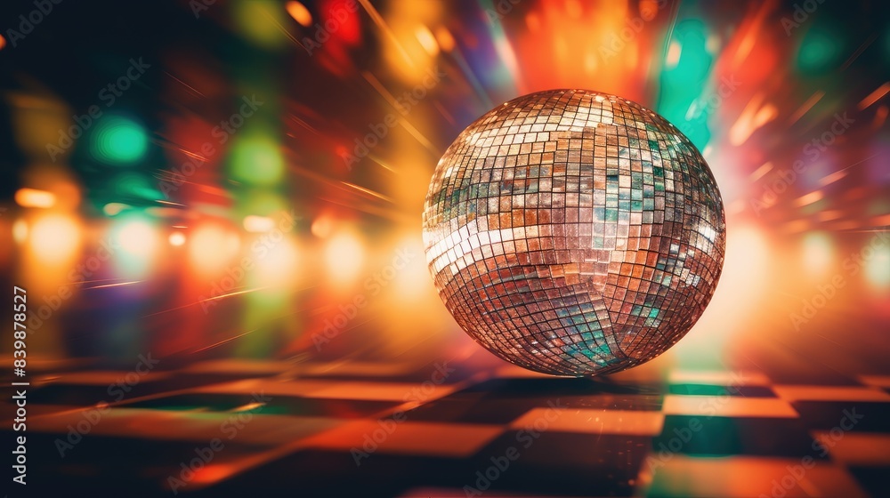 Obraz premium ball disco light