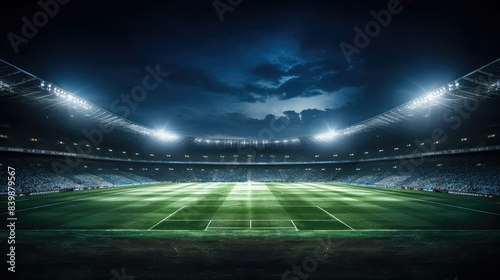 view stadium lights background © vectorwin