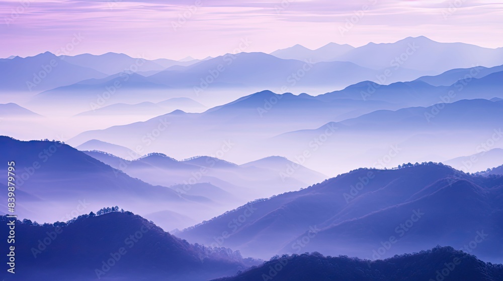 Obraz premium mystery spiritual purple