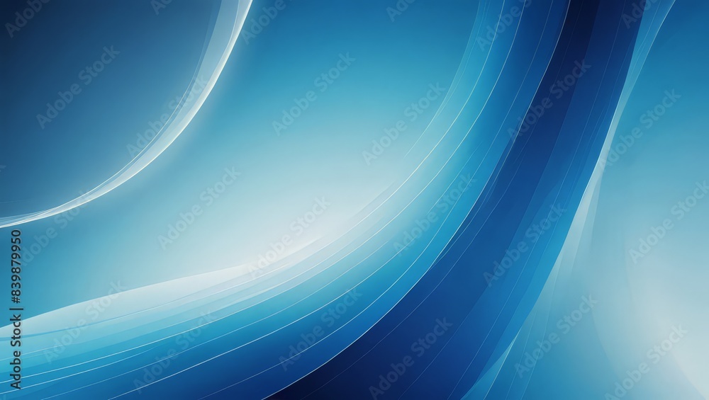 Abstract Blue Curved Background Abstract Blue Curved Background