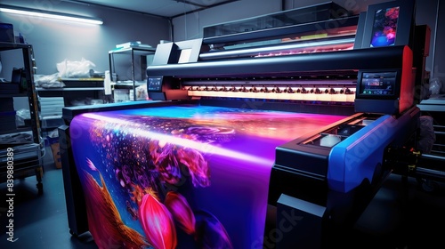 Plakat format printing technology