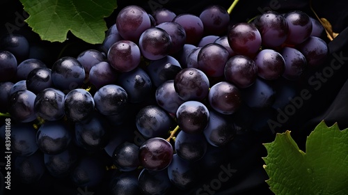 cluster dark grape background