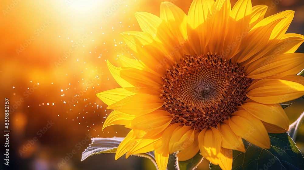 Fototapeta premium nature sun flares