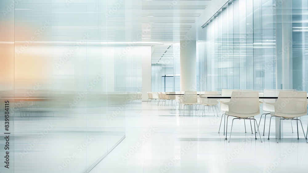 serene blurred office building interior serene blurred office building interior