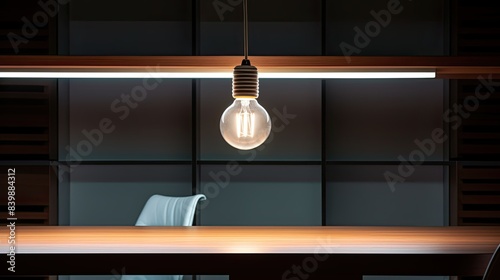 Wallpaper Mural beam light bulb led Torontodigital.ca