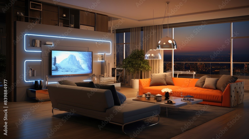 led smart home lighting