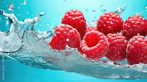 effervescence fresh raspberry fruit