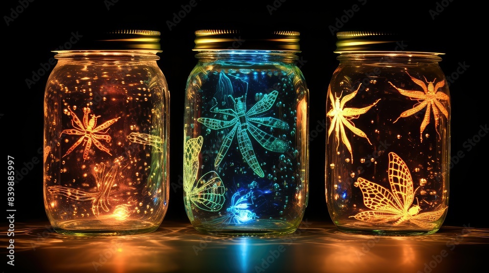 jar firefly lights jar firefly lights
