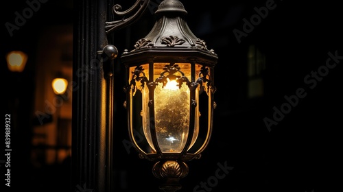 gas old street light