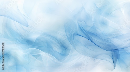 ethereal abstract background light blue
