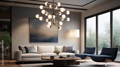 contemporary chandelier light fixture