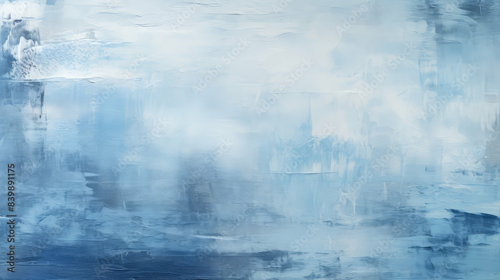 brushstrokes gray background blue