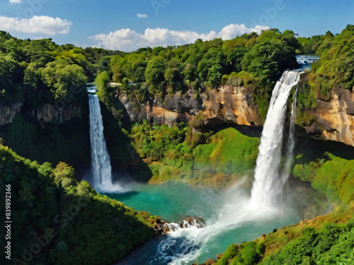 waterfall in the forest
