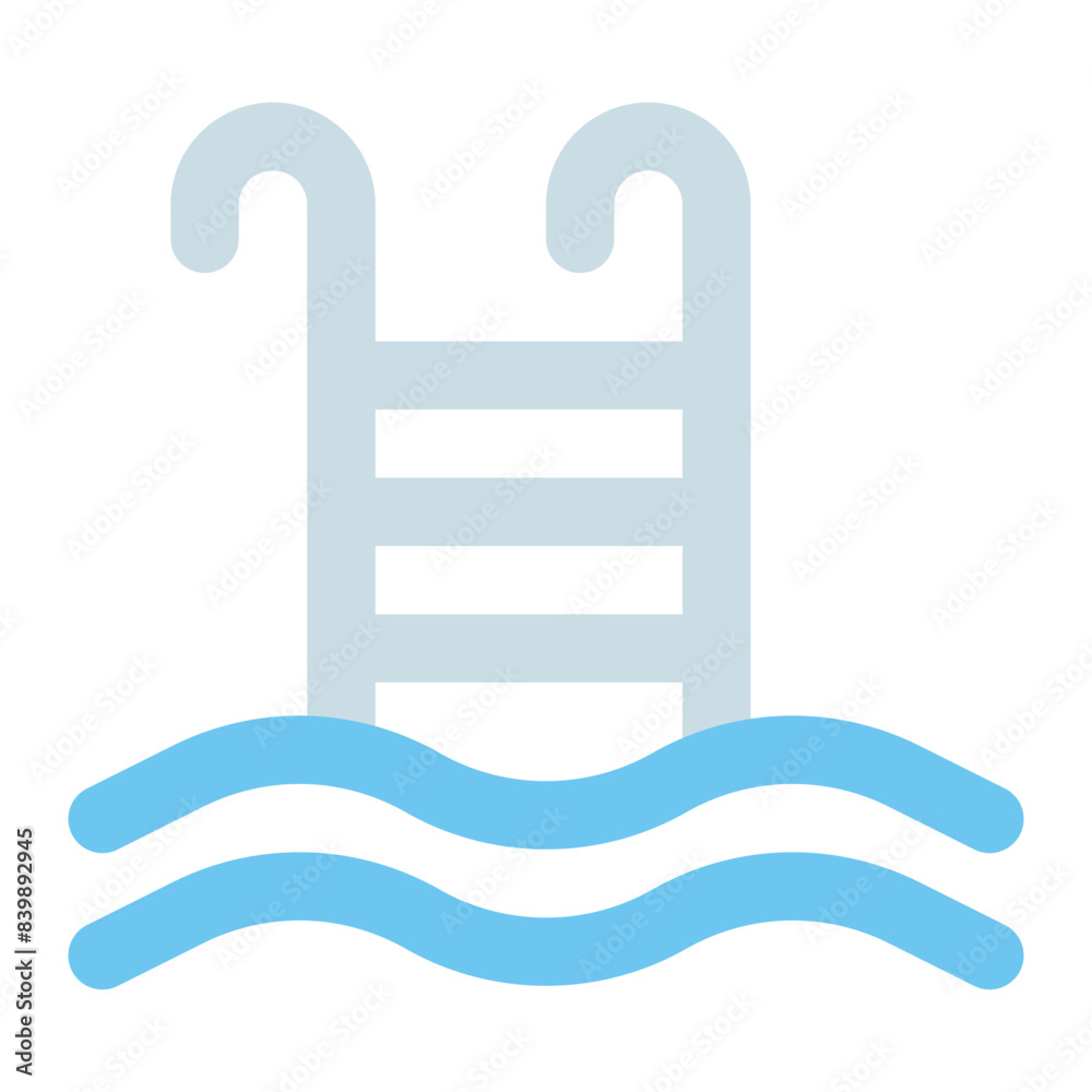 swimming pool icon for illustration swimming pool icon for illustration