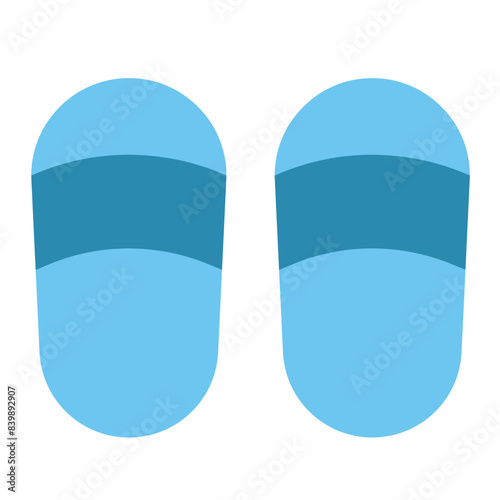 slipper icon for illustration