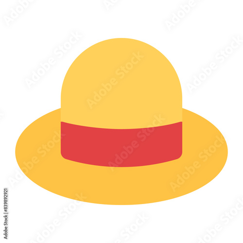 strawhat icon for illustration