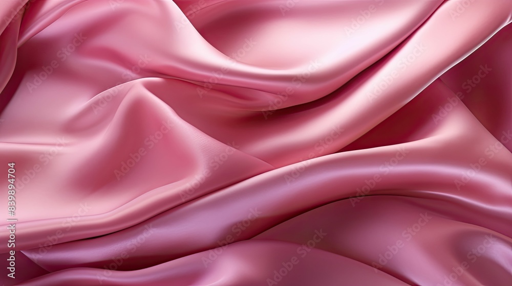 Obraz premium details pink silk sheets