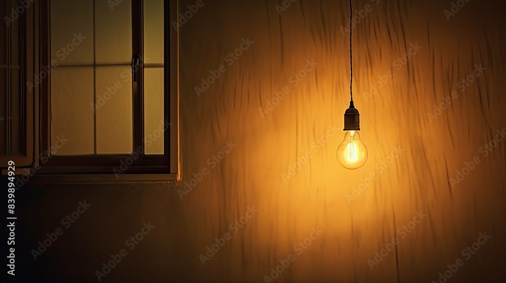 lit light bulb hanging lit light bulb hanging