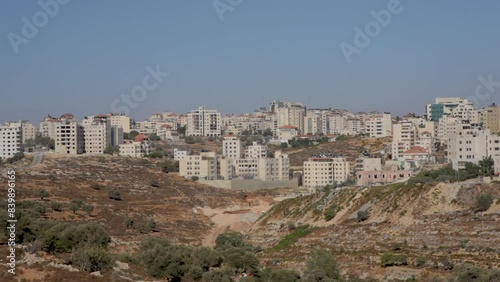 New construction in Ramallah, Palestine photo