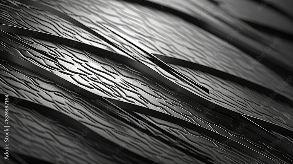 Obraz premium intricate gray metal texture