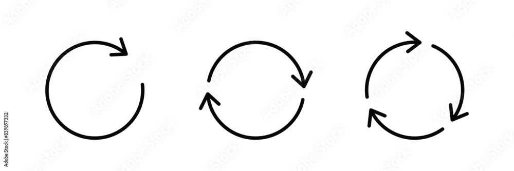 refresh, reload icon set vector refresh, reload icon set vector