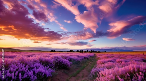 fluffy purple sky clouds