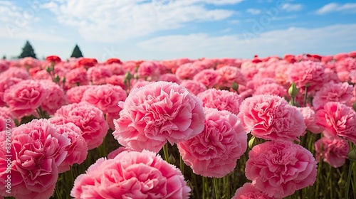 mesmerizing pink carnations