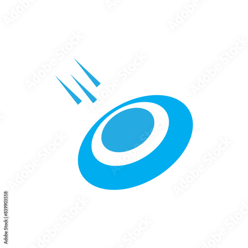 frisbee logo icon
