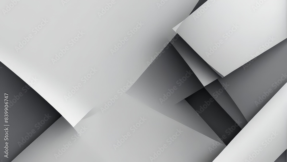 Abstract Geometric Shapes with Shadows Abstract Geometric Shapes with Shadows