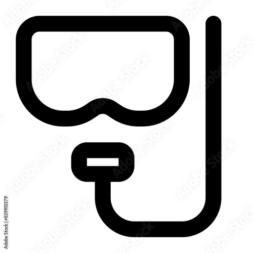 snorkel icon for illustration