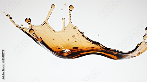 splatter drop of oil