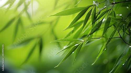 leaves background bamboo