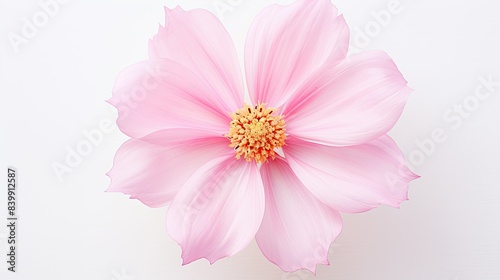 petals pink white background