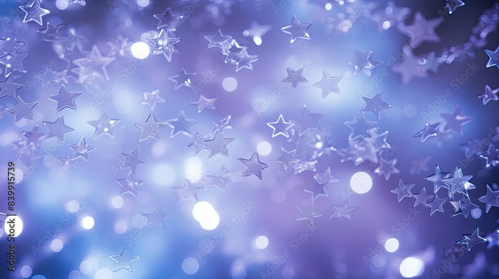 photograph silver stars background