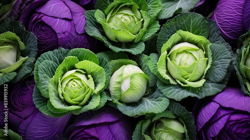 stall cabbage celery fresh