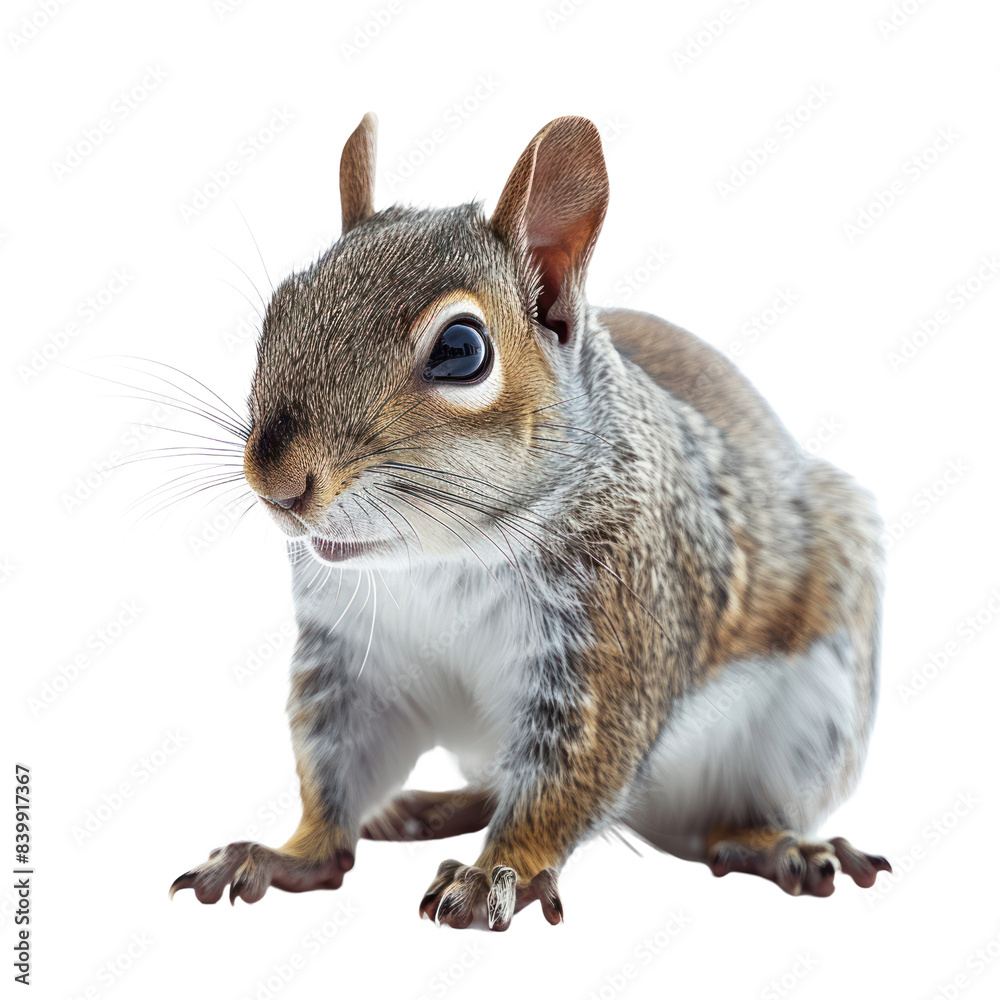 Squirrel isolated on a transparent background Squirrel isolated on a transparent background