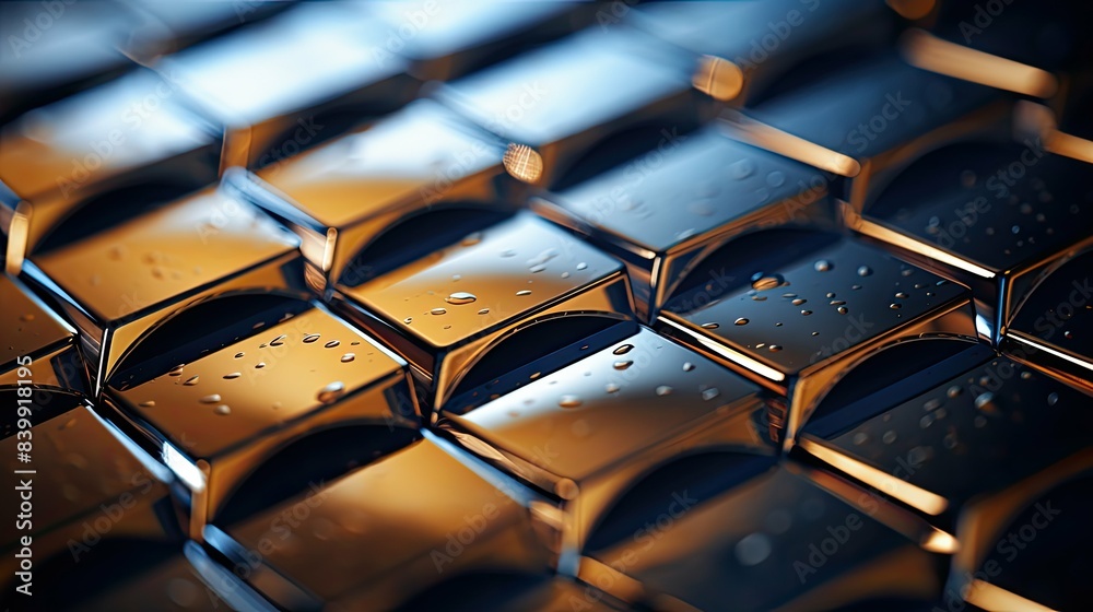 Fototapeta premium metallic abstract technology background