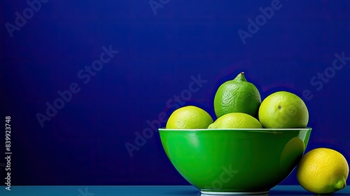 lime blue to green background photo
