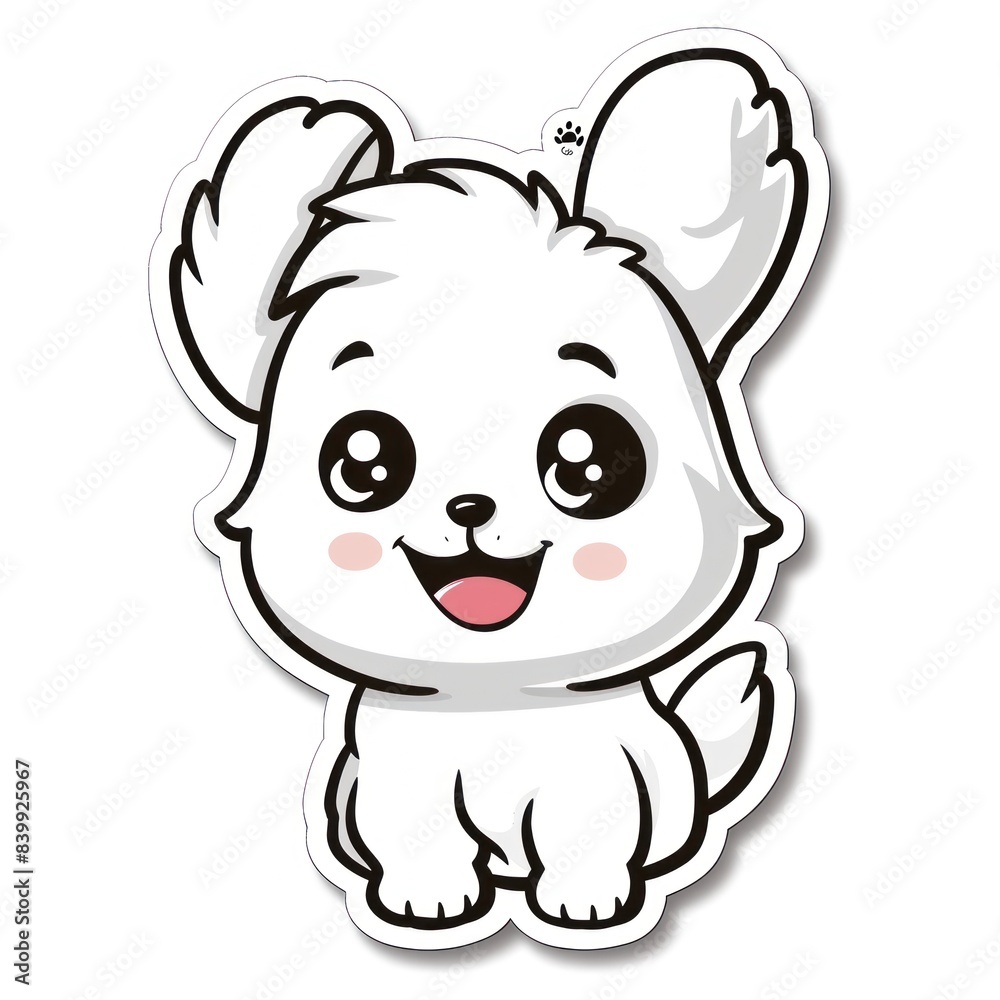 printable sticker T-shirt vector puppy graphic design printable sticker T-shirt vector puppy graphic design