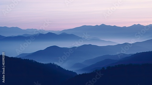 mountain gradient dark