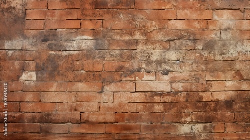 rustic brown brick background