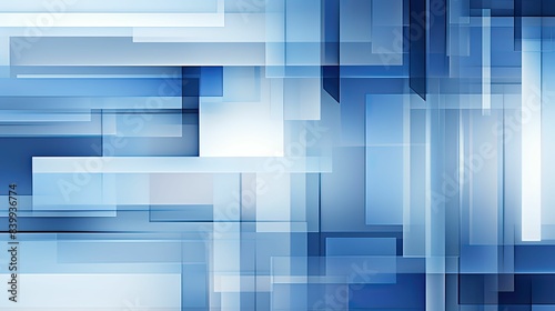 shapes abstract background blue gray
