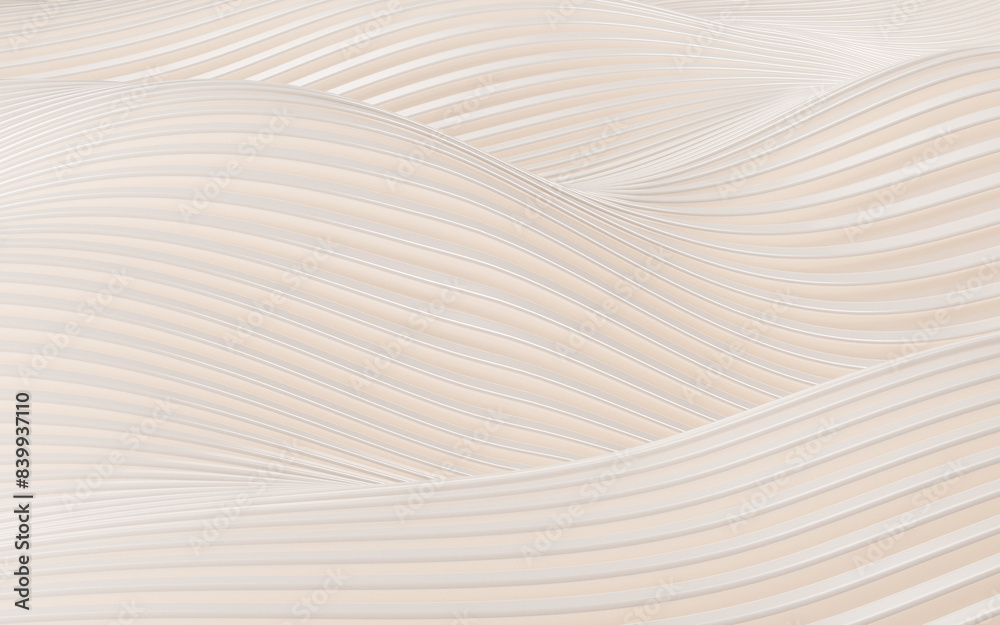 Golden abstract curve background, 3d rendering. Golden abstract curve background, 3d rendering.