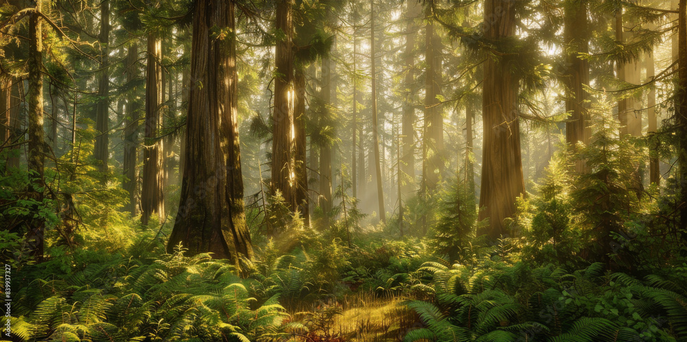 lush forests of the Pacific Northwest, where towering evergreen trees create a canopy of shade and shelter for diverse wildlife lush forests of the Pacific Northwest, where towering evergreen trees create a canopy of shade and shelter for diverse wildlife
