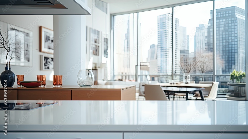 chic blurred downtown apartment interior chic blurred downtown apartment interior
