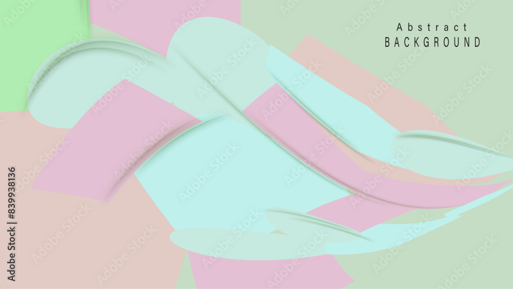 Abstract geometric background in light pastel design Abstract geometric background in light pastel design