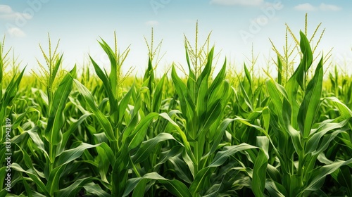 farming growing corn background