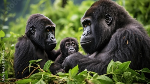 size silver back gorilla © vectorwin