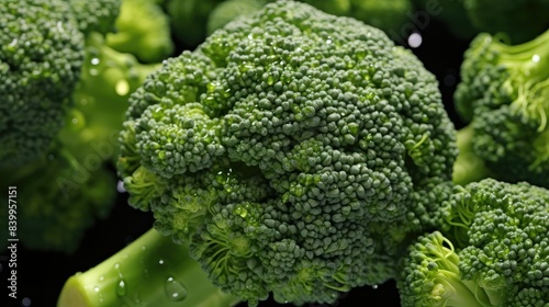 vibrant vegetable broccoli fresh
